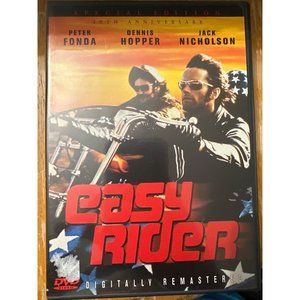 Easy Rider DVD 1969 A Dennis Hopper Film Starring Peter Fonda Jack Nicholson